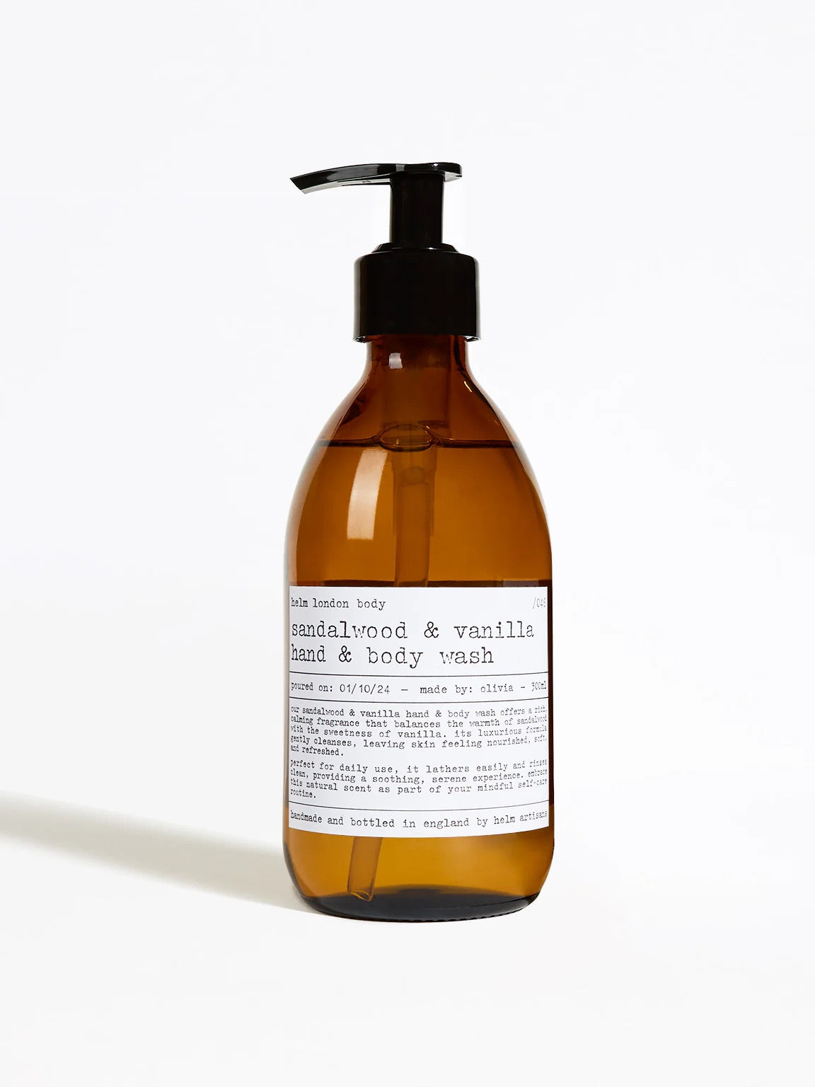 [Helm London] Sandalwood & Vanilla Hand & Body Lotion - 300ml